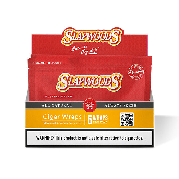 Slapwoods Cigar Wraps – 5 Wraps Single Pack | MOQ 10pc