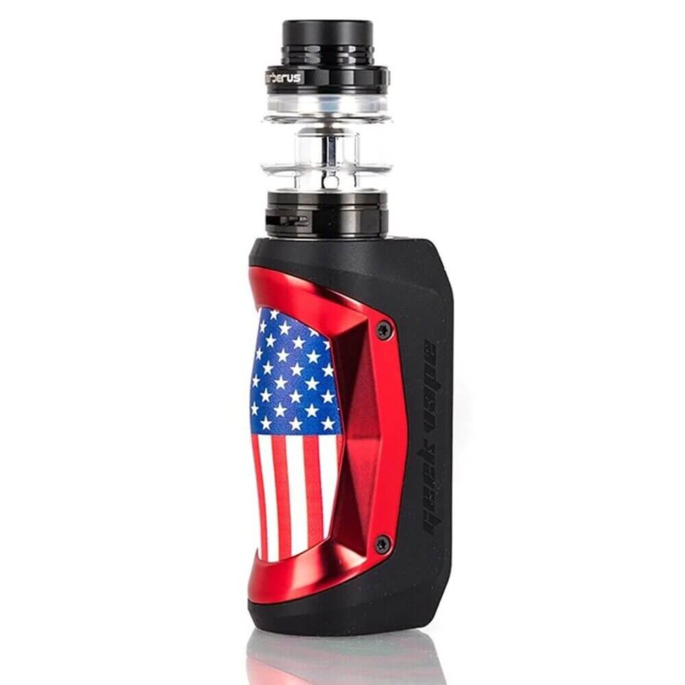 Geekvape Aegis Mini 80W Box Mod Starter Kit- Black/Red/USA