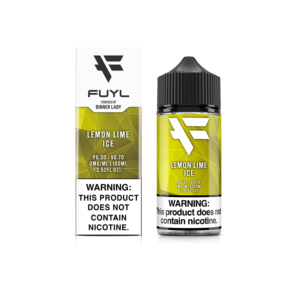Fuyl (100mL)(Freebase)- Lemon Lime Ice with packaging