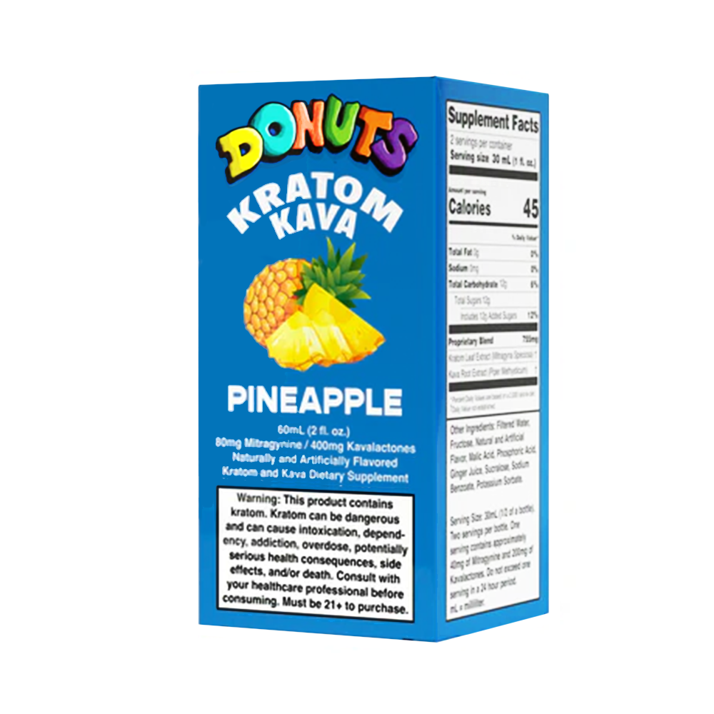 Donuts Kratom + Kava Shot 30mL (12pc Display)