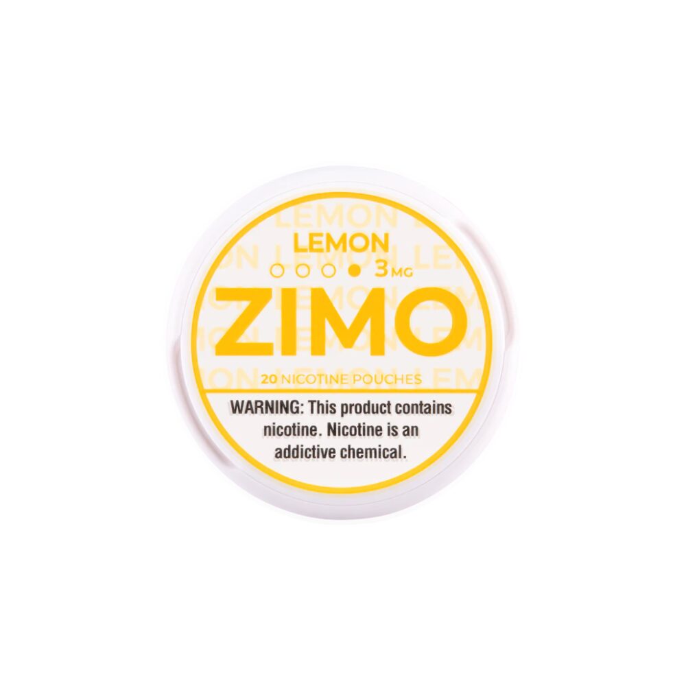 Zimo Nicotine Pouches (20ct Can) | Lemon
