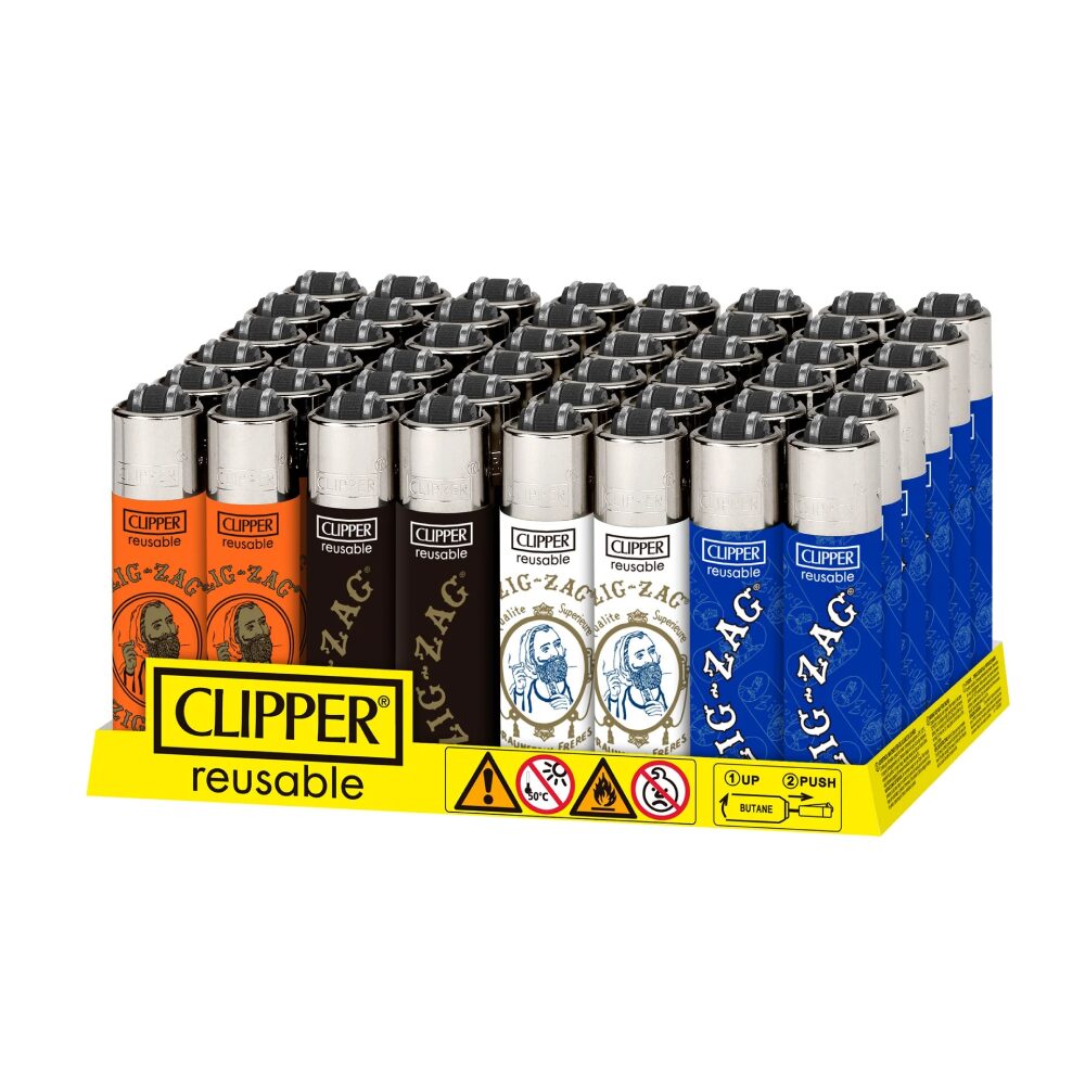 Clipper – DSPLY 48pc- Lighter CP22R Reusable Classic Micro