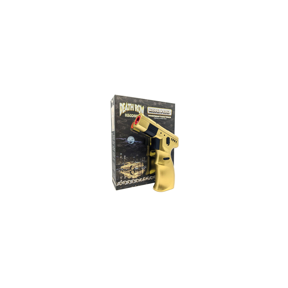 Death Row Records (Lighter) Model K Torch - Gold
