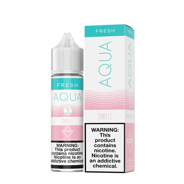 Aqua Series E-Liquid 100mL (Freebase)| Swell with Packaging