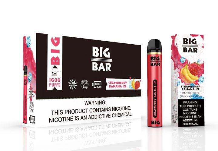 Big Bar Disposable | 1600 Puffs | 5mL | MOQ 10