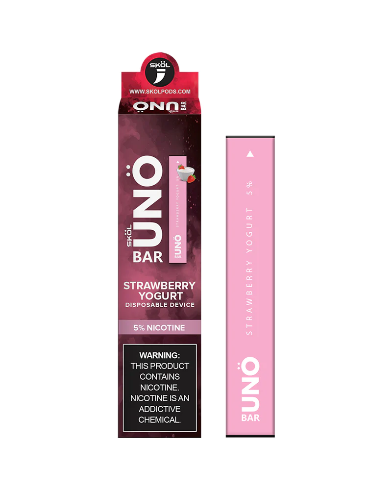 SKOL | UNO Bar Disposable 5% Nicotine (Individual) | MOQ 10