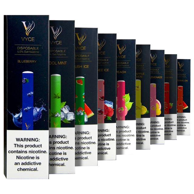 Vyce Disposable E-Cigs (Individual) | MOQ 10