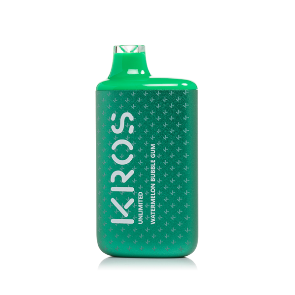 Kros Unlimited Disposable | 6000 puffs | 14mL | 50mg | MOQ 10 | Watermelon Bubble Gum