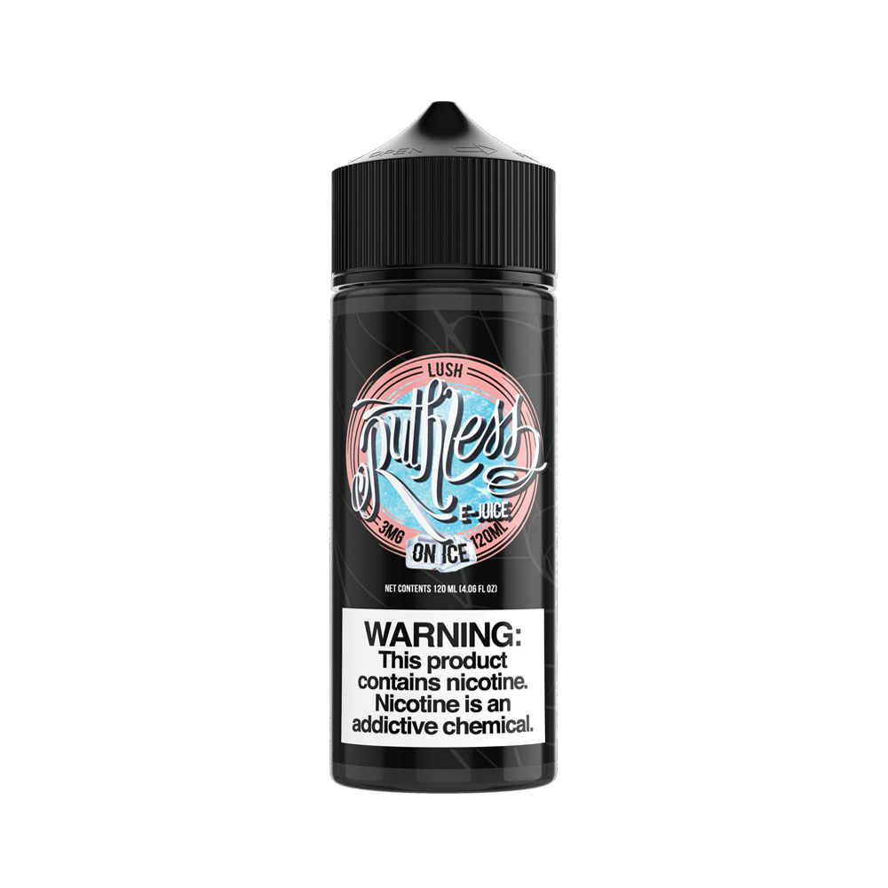 Ruthless Series E-Liquid | 120mL | 3mg | Freebase | Lush on Ice