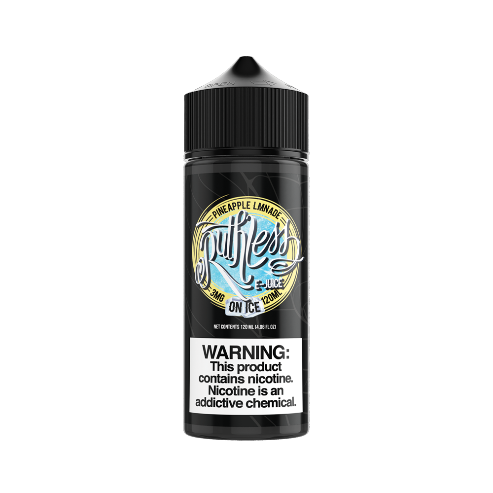 Ruthless Series E-Liquid | 120mL | 3mg | Freebase | Pineapple Lemonade on Ice