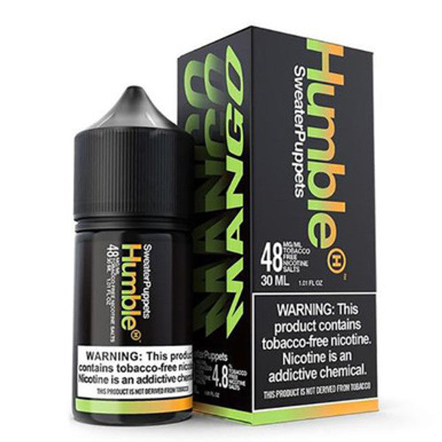 Humble Salt Series E-Liquid | 48mg | 30mL | Salt Nic | Sweater Puppets with packaging
