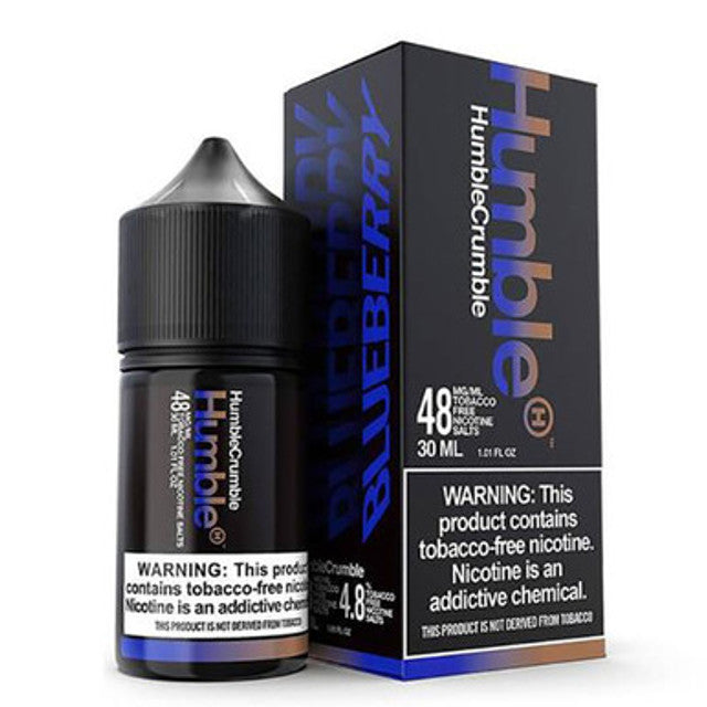 Humble Salt Series E-Liquid | 48mg | 30mL | Salt Nic | Humble Crumble with packaging