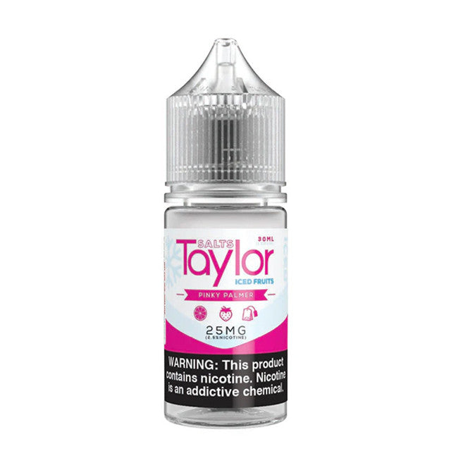 Taylor Salt Series E-Liquid | 30mL | 25mg | Salt Nic | Pink Palmer Iced