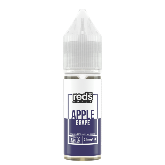 7Daze Reds Salt Series E-Liquid | 15mL |  24mg | (Salt Nic) | Grape