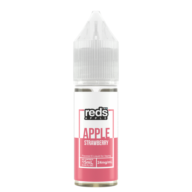 7Daze Reds Salt Series E-Liquid | 15mL |  24mg | (Salt Nic) | Strawberry