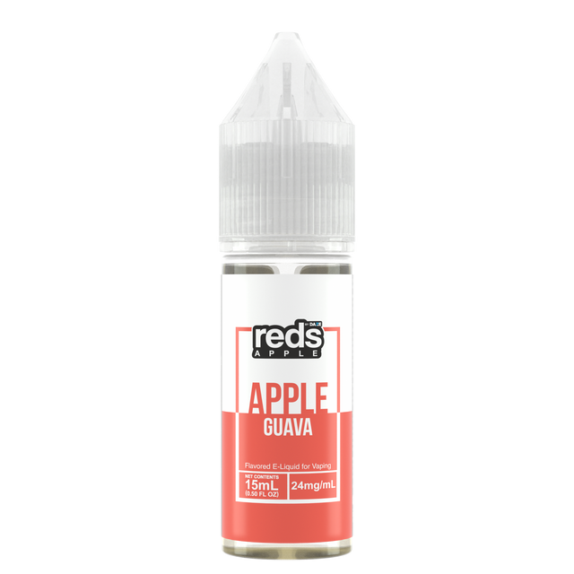 7Daze Reds Salt Series E-Liquid | 15mL |  24mg | (Salt Nic) | Guava