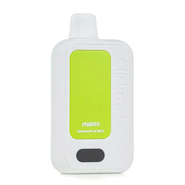 7Daze Clickmate Disposable Starter Kit | 15000 Puffs | 18mL | 50mg | MOQ 5 | Sour Apple Belts