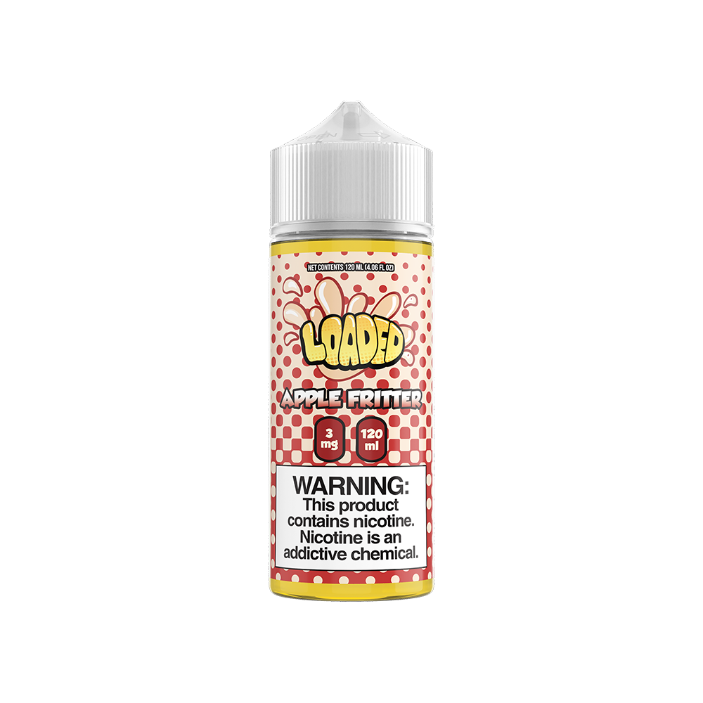 LOADED Series E-Liquid | 120mL | 3mg | Freebase | Apple Fritter