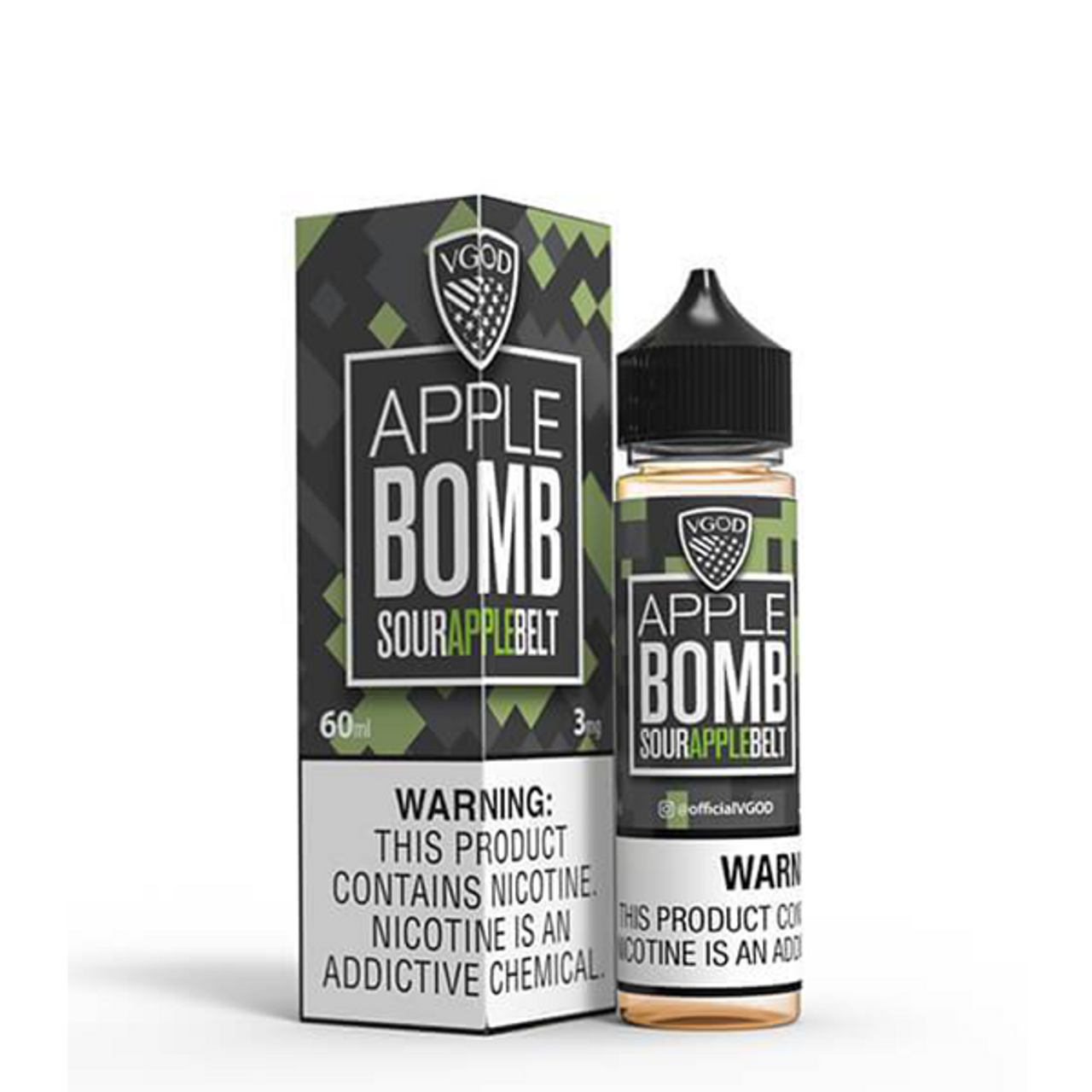 VGOD Series E-Liquid 60mL | Apple Bomb with packaging
