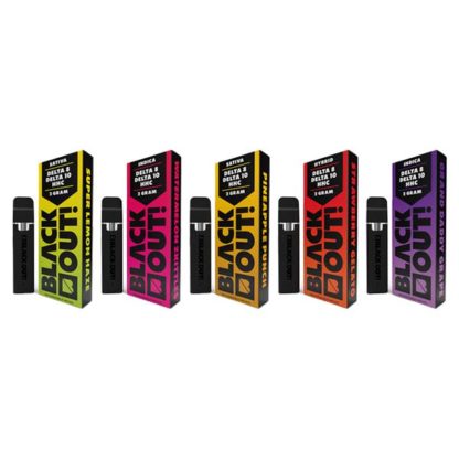 Black Out Delta-8 / 10 / HHC Disposable | 2-Gram