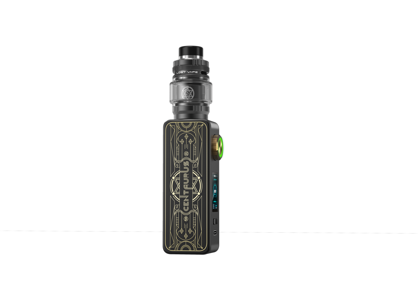 Lost Vape Centaurus M100 Box Mod Starter Kit (Sub Coo Tank Edt) - Concerto Black