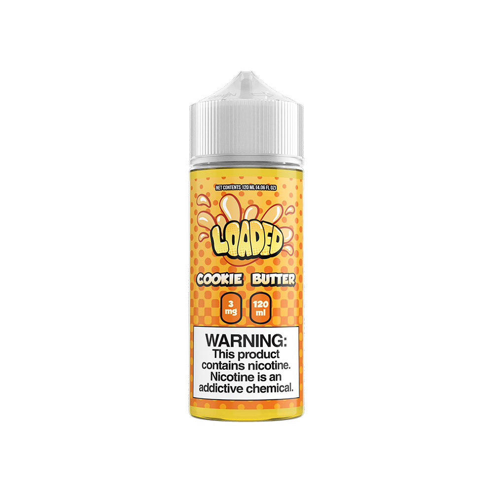 LOADED Series E-Liquid | 120mL | 3mg | Freebase | Cookie Butter