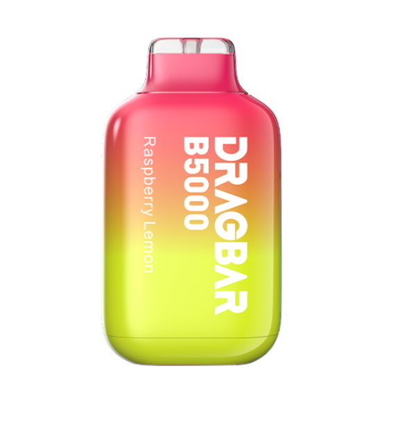 DRAGBAR B5000 Disposable | 5000 Puffs | 13mL | 50mg | MOQ 5 | Raspberry Lemon