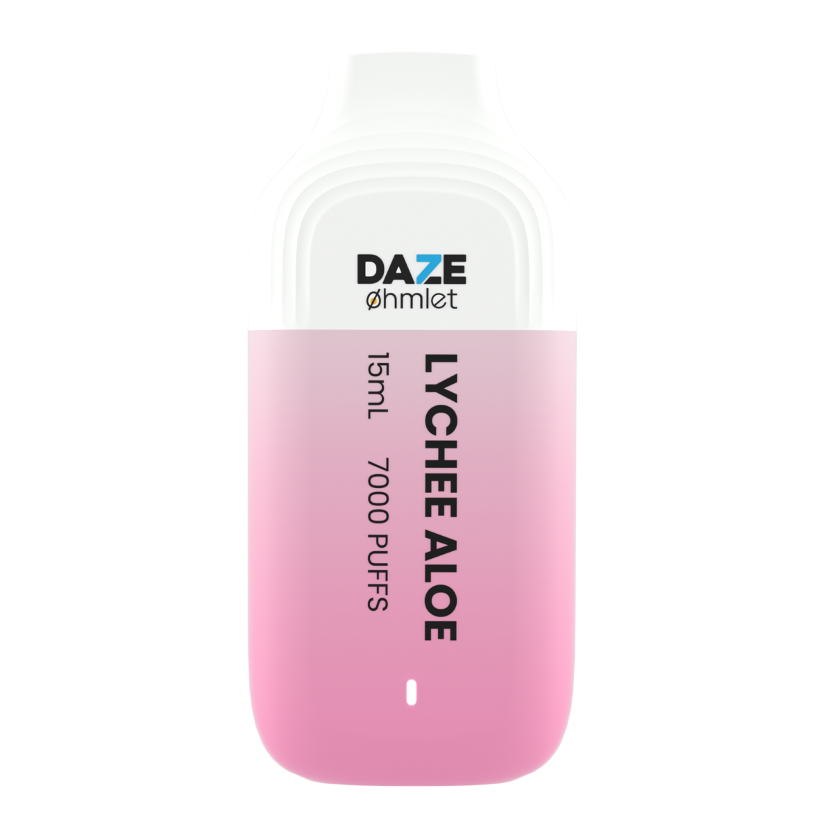 Daze OHMLET Disposable | 7000 Puffs | 15mL | 20Mg | MOQ 10 | Lychee Aloe