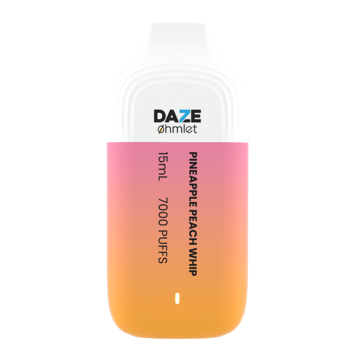 Daze OHMLET Disposable | 7000 Puffs | 15mL | 20Mg | MOQ 10 | Pineapple Peach Whip
