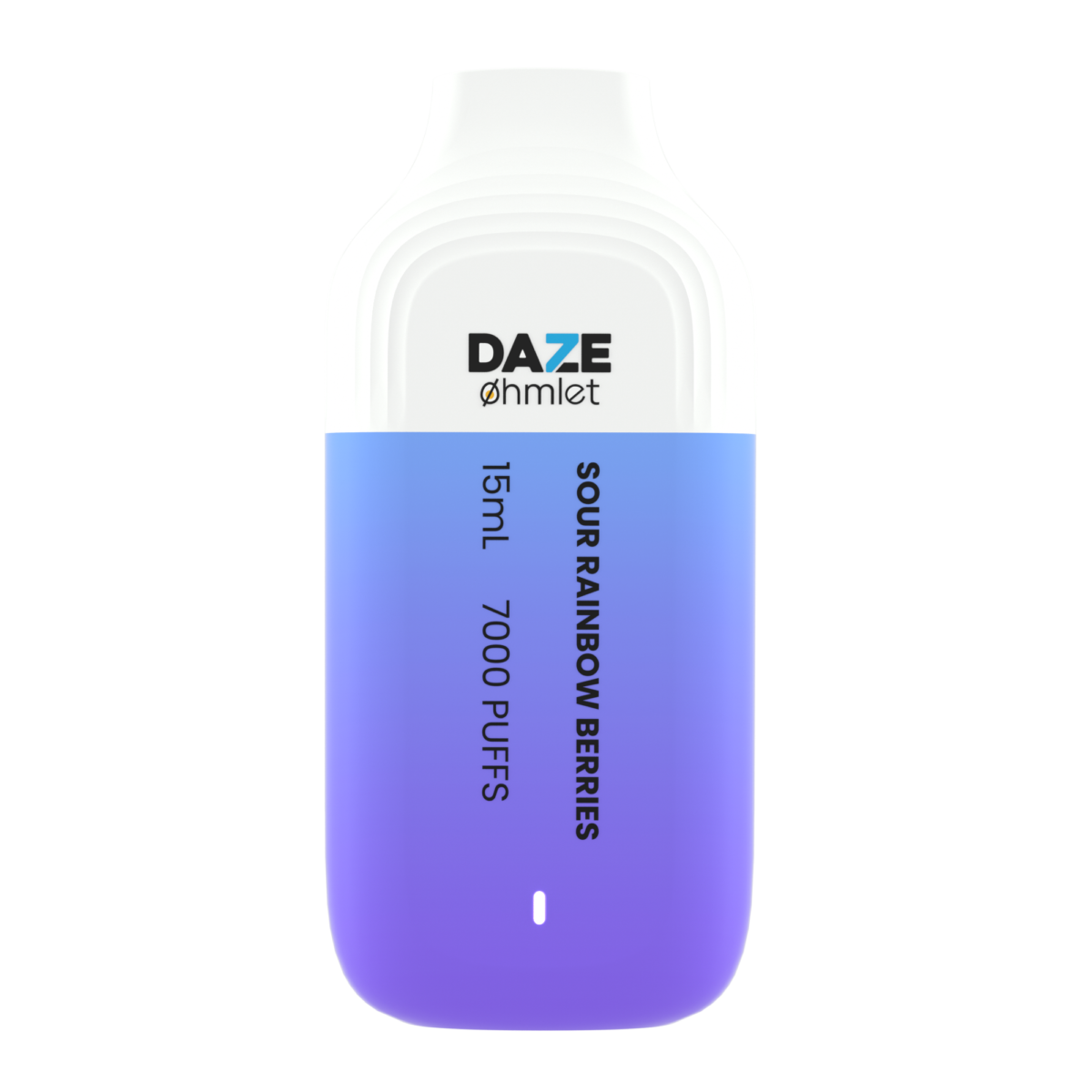 Daze OHMLET Disposable | 7000 Puffs | 15mL | 20Mg | MOQ 10 | Sour Rainbow Berries