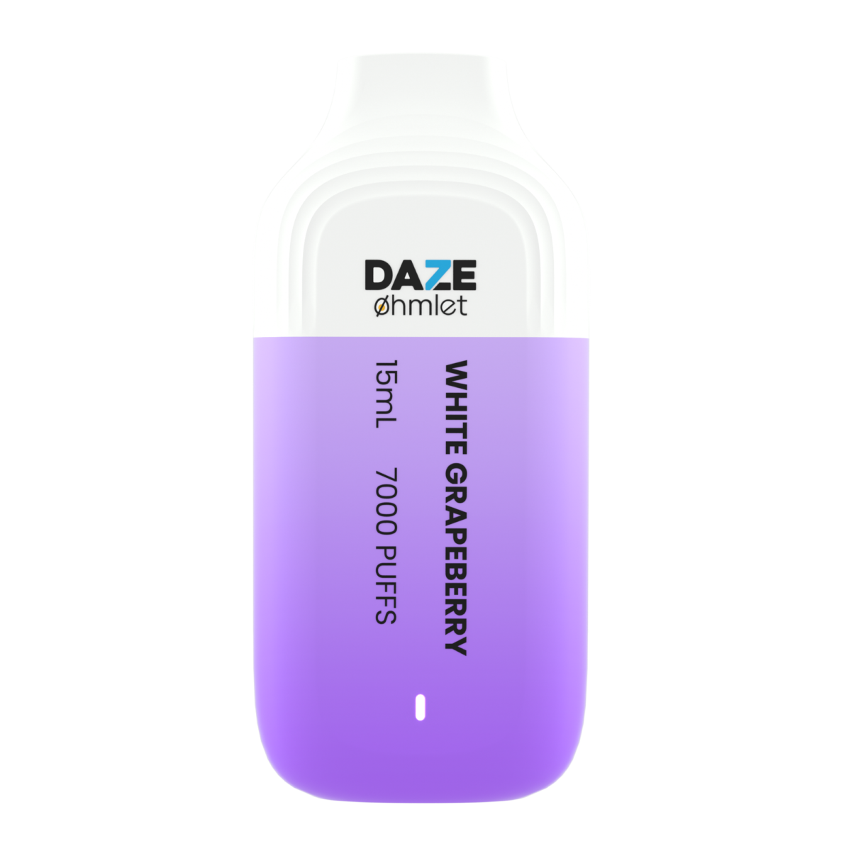 Daze OHMLET Disposable | 7000 Puffs | 15mL | 20Mg | MOQ 10 | White Grape Berry