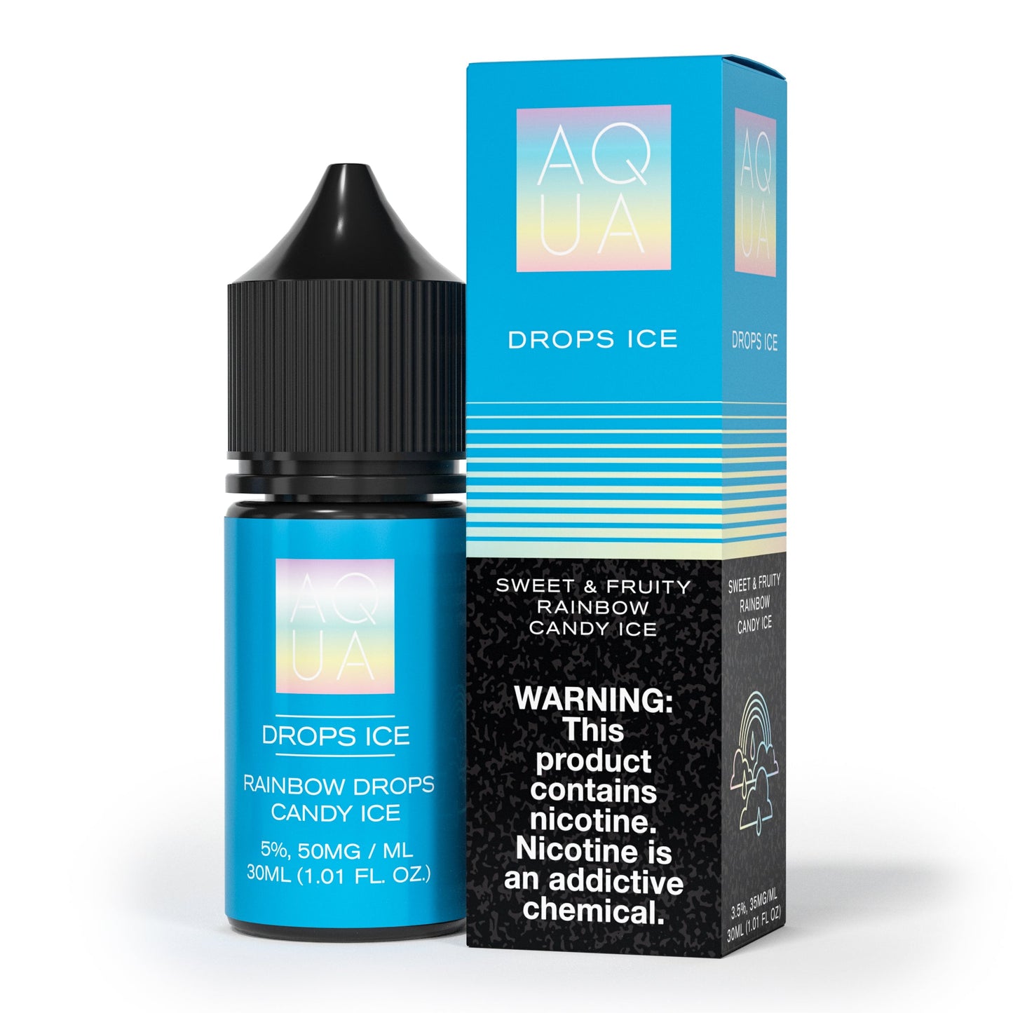Aqua (LIQ Salt) | 30mL | 50mg | Drops Menthol with packaging