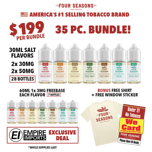 Four Seasons Promo Juice Pack (35pc Promo Unit)