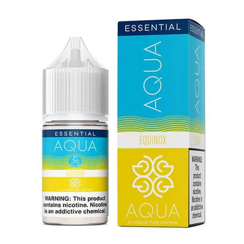 Aqua Salt Series E-Liquid | 30mL | (Salt Nic) | Equinox with packaging