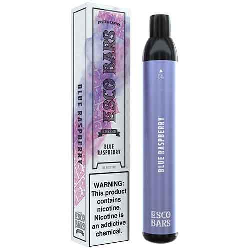 Esco Bars Mesh Disposable 2500 Puffs 6mL 50mg | MOQ 10 | Blue Raspberry with Packaging