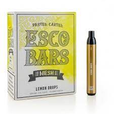Esco Bars Mesh Disposable 2500 Puffs 6mL 50mg | MOQ 10 | Lemon Drops with Packaging