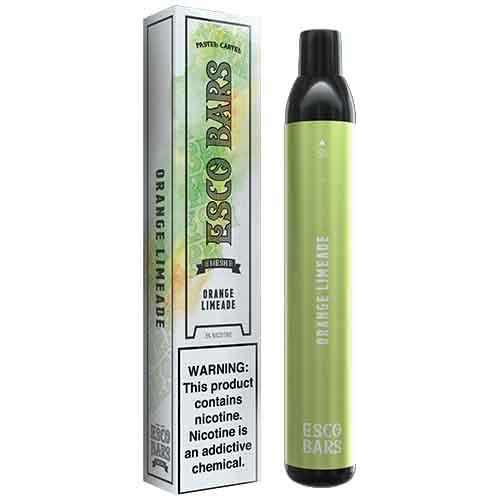 Esco Bars Mesh Disposable 2500 Puffs 6mL 50mg | MOQ 10 | Orange Limeade with Packaging