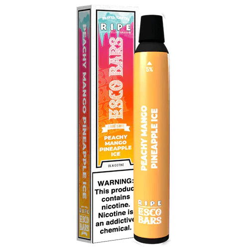 Esco Bars Mesh Disposable 2500 Puffs 6mL 50mg | MOQ 10 | Peachy Mango Pineapple Ice with Packaging