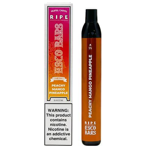 Esco Bars Mesh Disposable 2500 Puffs 6mL 50mg | MOQ 10 | Peachy Mango Pineapple with Packaging