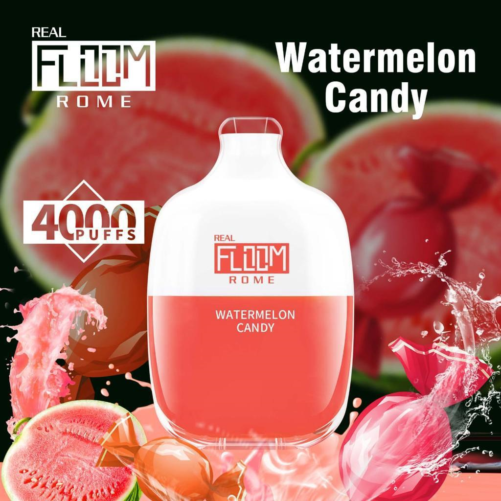 Floom Rome Disposable | 4000 Puffs | 10mL | 50mg | MOQ 5 | Watermelon Candy