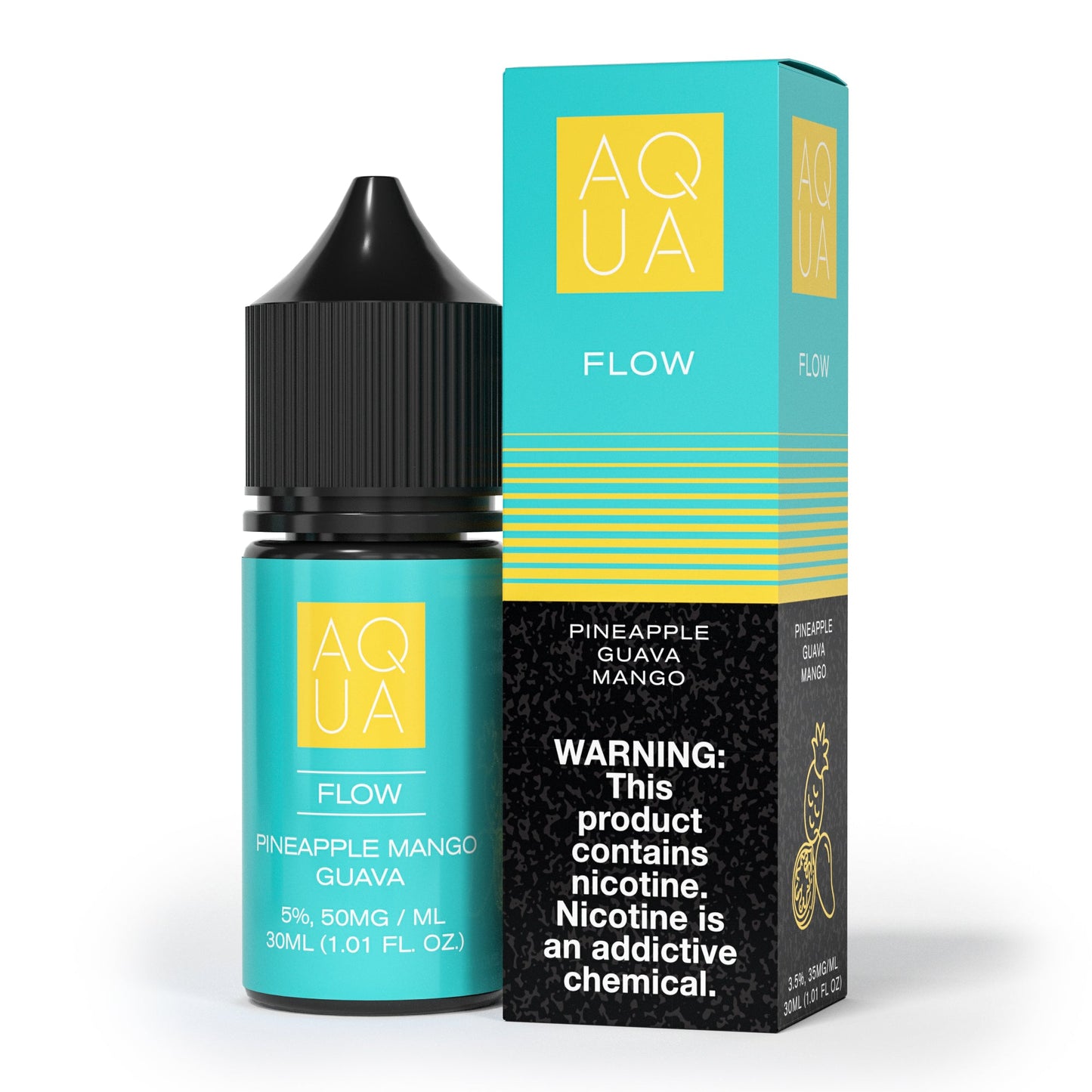 Aqua (LIQ Salt) | 30mL | 50mg | Flow with packaging