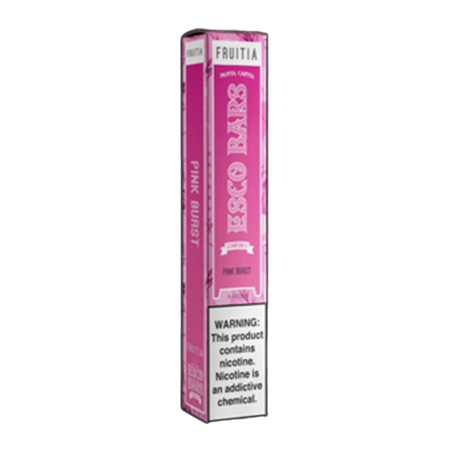 Fruitia Esco Bars Mesh Disposable 2500 Puffs 6mL 50mg | MOQ 10 | Pink Burst with Packaging