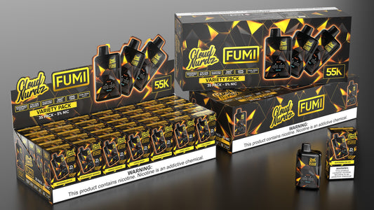 Fumi x Cloud Nurdz (DSPLY 35pc)(Dispo) (55000Puff)(20mL)