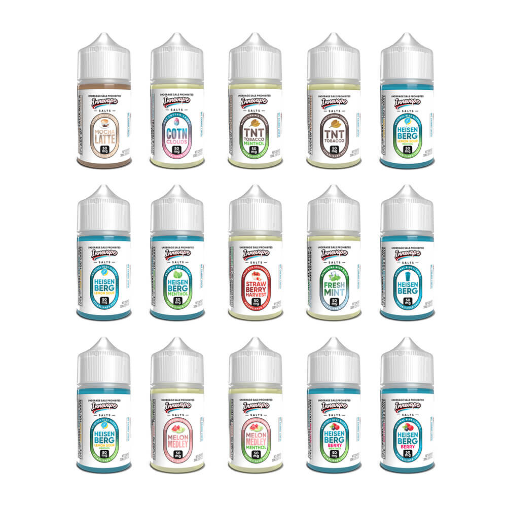 Innevape Salt Series E-Liquid | 30mL | Salt Nic | Group Photo