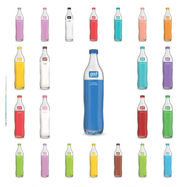 Pod Mesh Flo Disposable 3500 Puffs 10mL 50mg | MOQ 10 | Group Photo