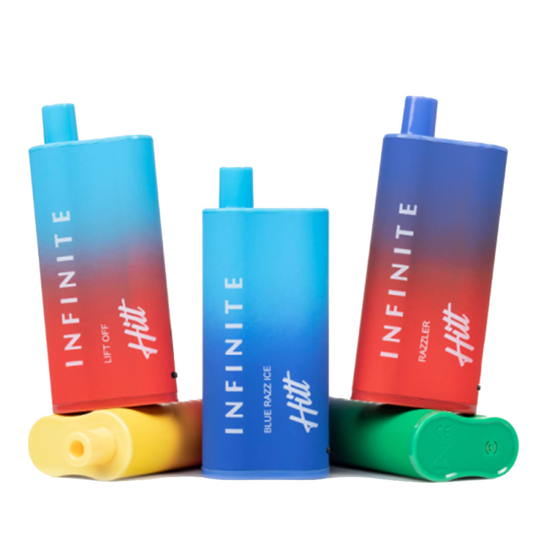 Hitt Infinite Disposable 8000 Puffs 20mL 50mg – MOQ 10 - Group Photo