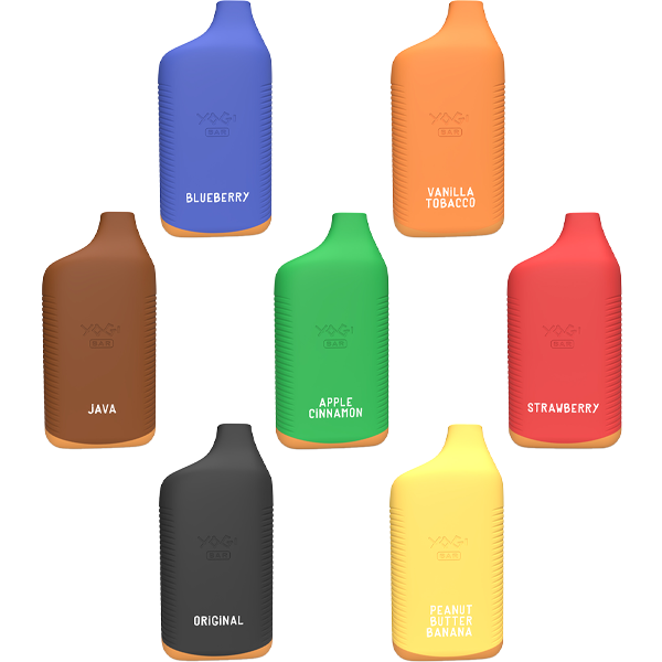 Yogi Bar Disposable | 8000 Puffs | 17mL | 5% | 50Mg | MOQ 10 | Group Photo