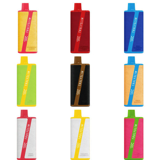 Truly Slim Disposable | 8000 Puffs | 18mL | 5% | MOQ 5 | Group Photo