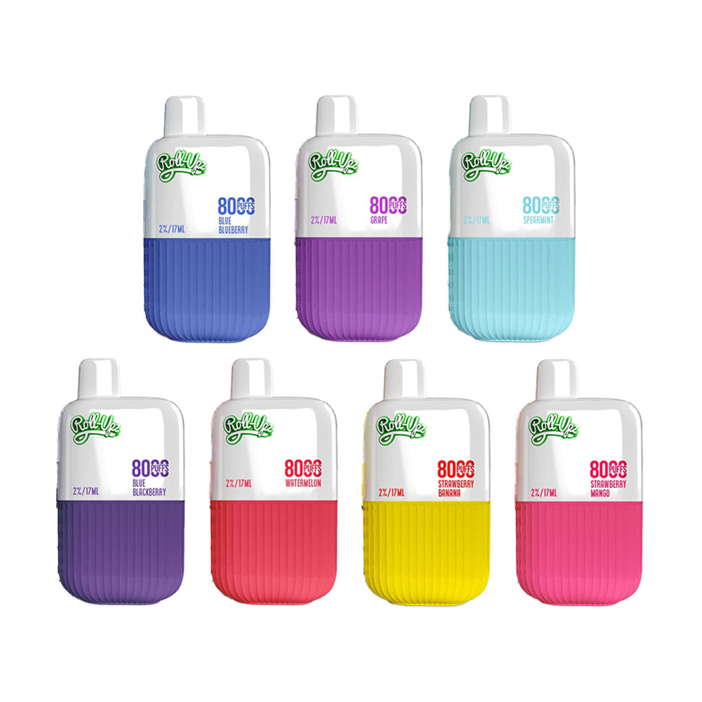 Juice Roll-Upz Disposable | 8000 puffs | 15mL | Group Photo