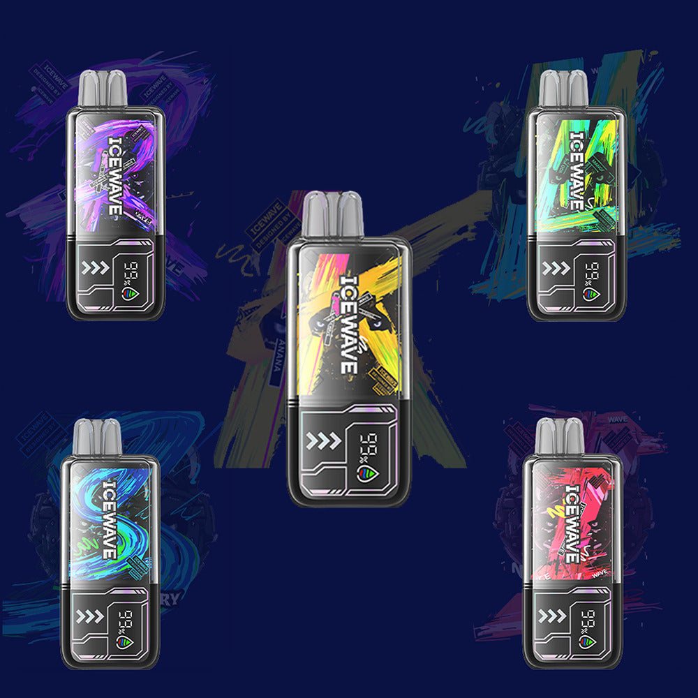 ICEWAVE Disposable X8500 Puffs | 18mL | 50mg | MOQ 5pc | Group Photo